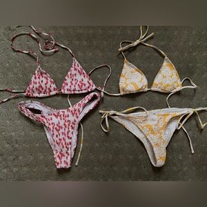SHEIN bikini top and bottom bundle